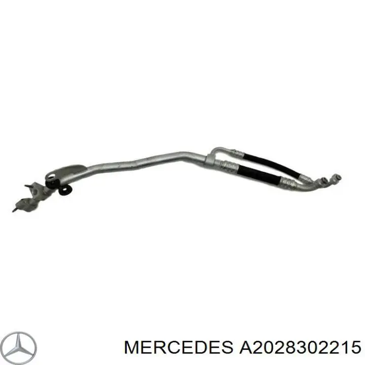 Купити A2028302215 Mercedes Шланг кондиціонера, від випарника до компресора