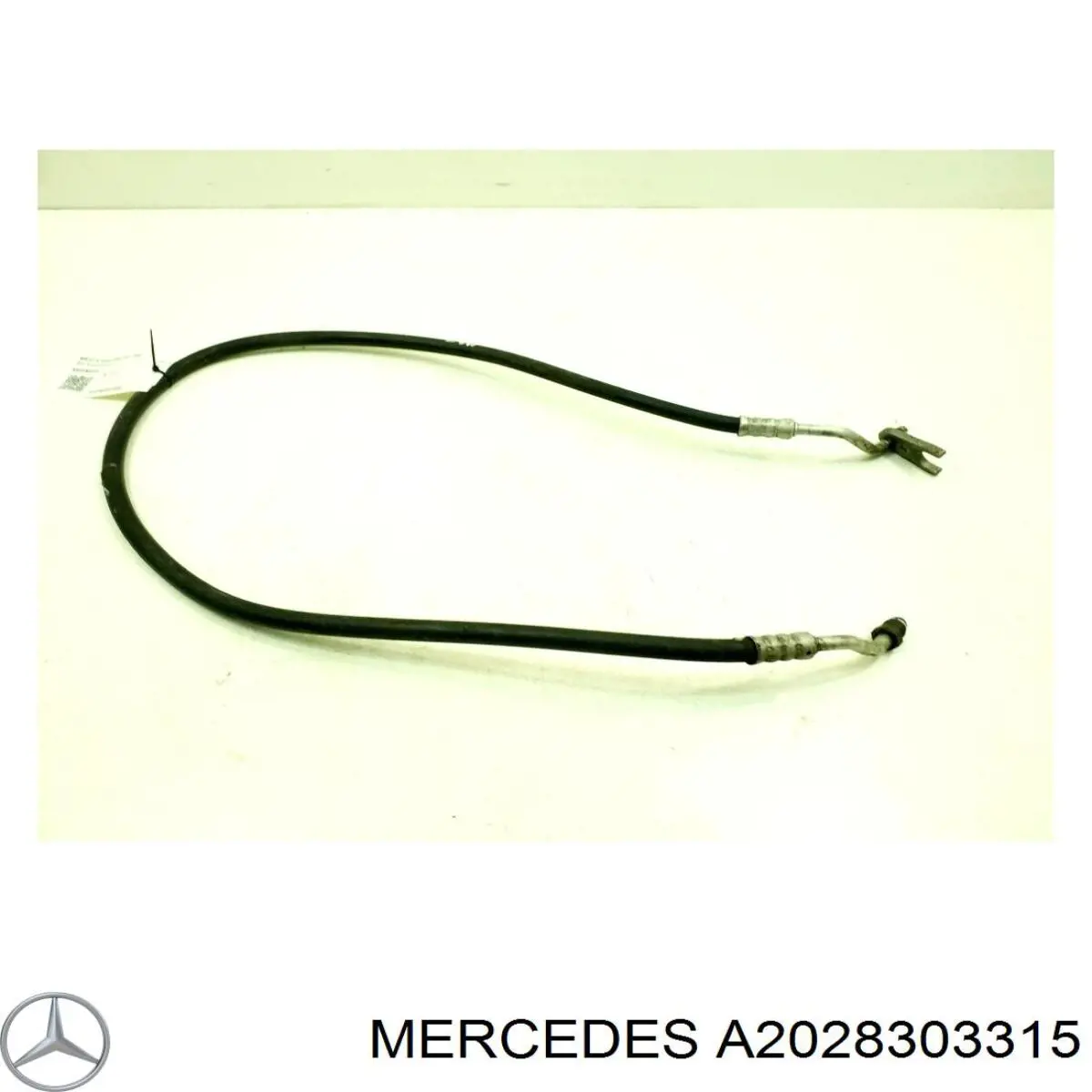 A2028303315 Mercedes Шланг кондиціонера, від осушувача до випарника
