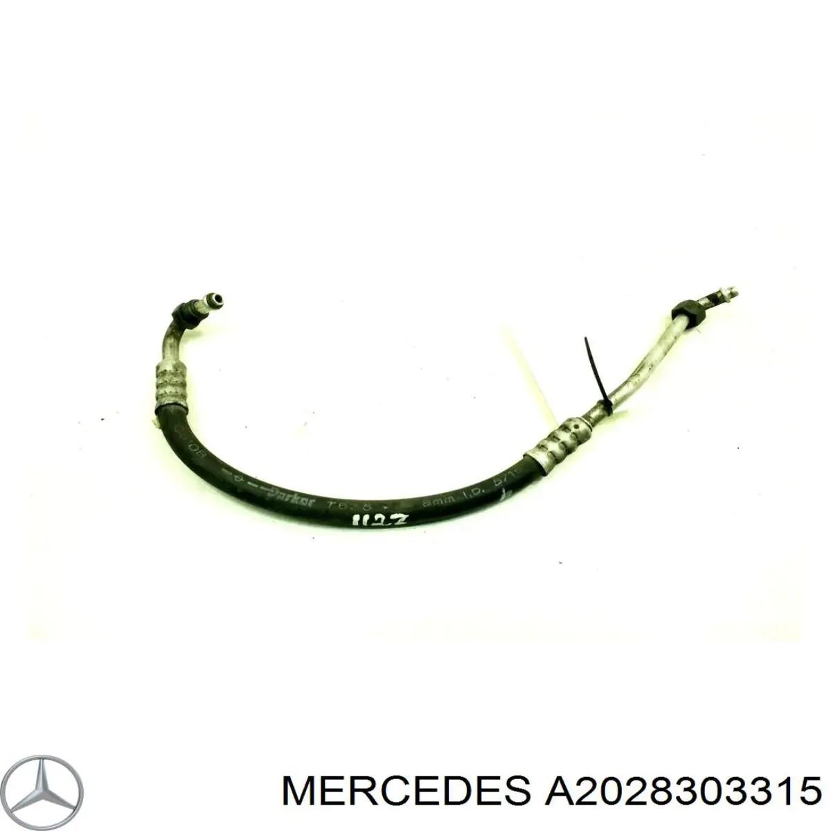 Шланг кондиціонера, від осушувача до випарника Mercedes A2028303315 ціна, від 17.07 USD