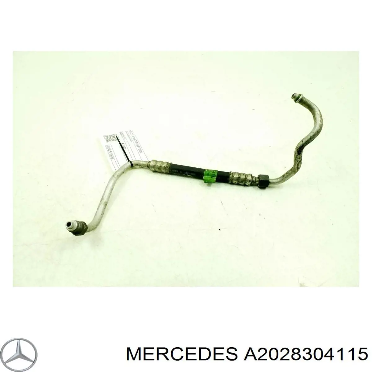 A2028304115 Mercedes Шланг кондиціонера, від радіатора до осушувачу