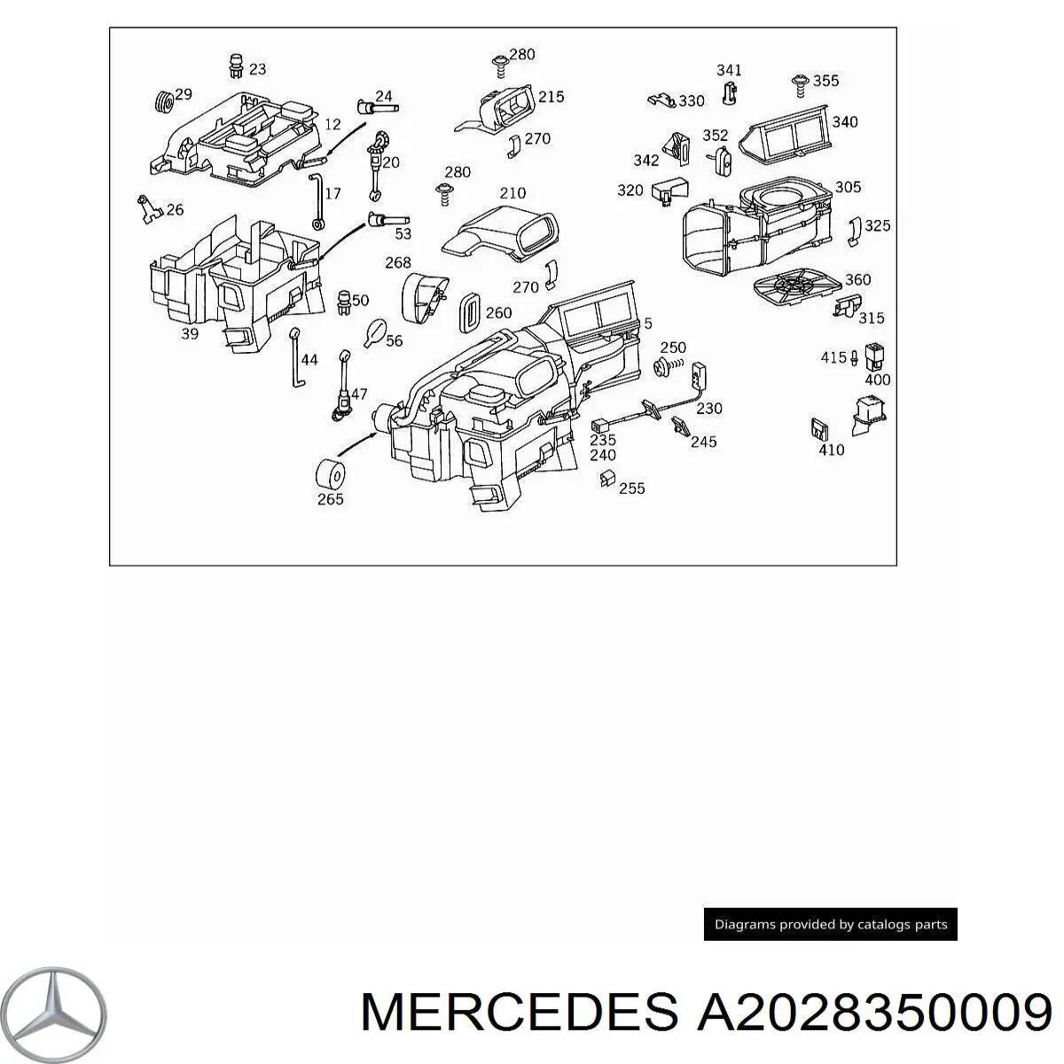 A2028350009 Mercedes 