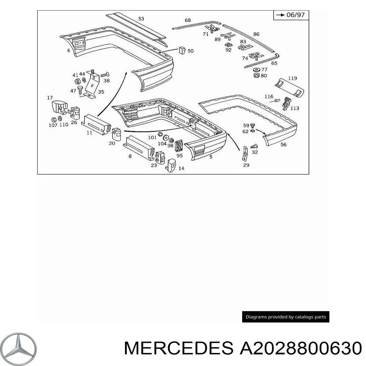 A2028800630 Mercedes 