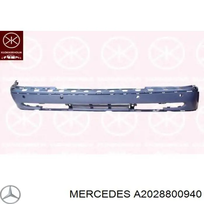 A2028800940 Mercedes бампер передній