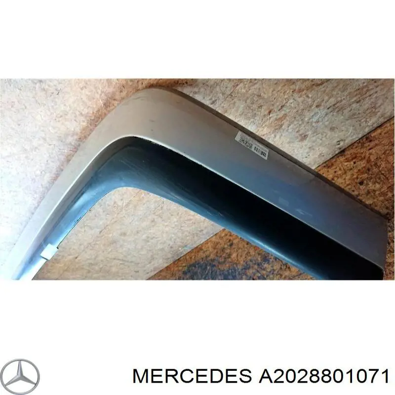 A2028801071 Mercedes бампер задній