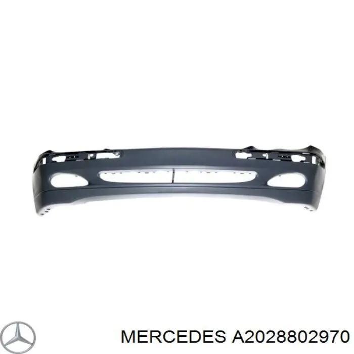 Купити A2028802970 Mercedes Буфер (бампер) передній