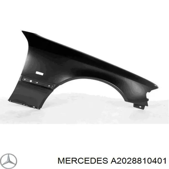A2028810401 Mercedes крило переднє праве