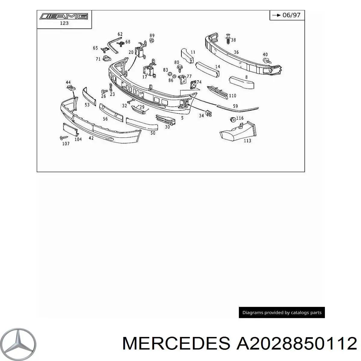 A2028850112 Mercedes 