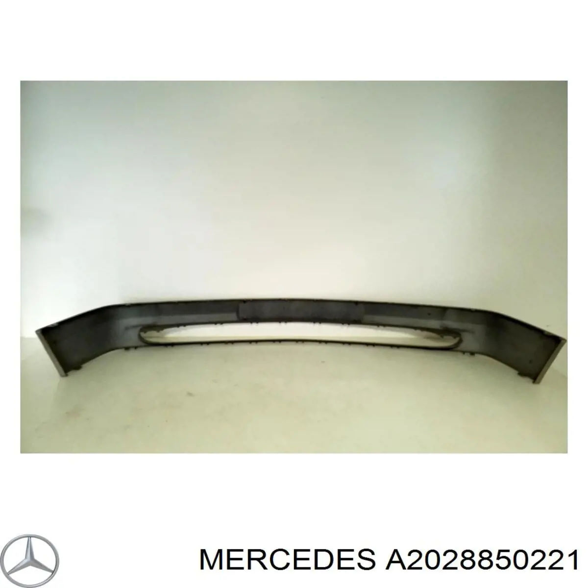 Купити A2028850221 Mercedes Накладка бампера переднього