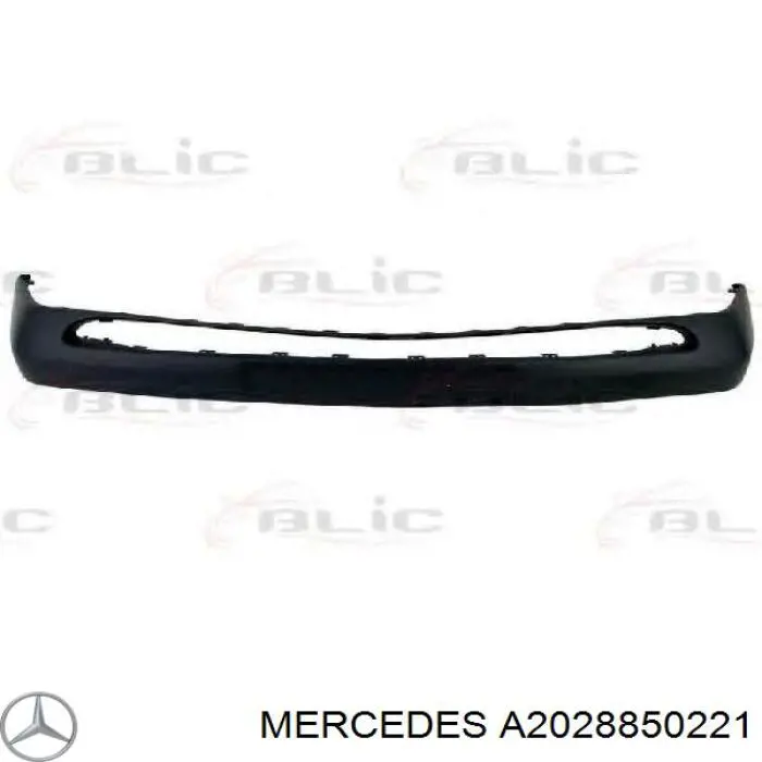 Купити A2028850221 Mercedes Накладка бампера переднього