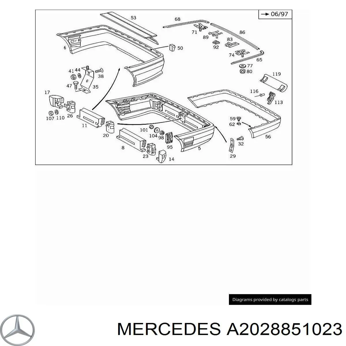  A2028851023 Mercedes