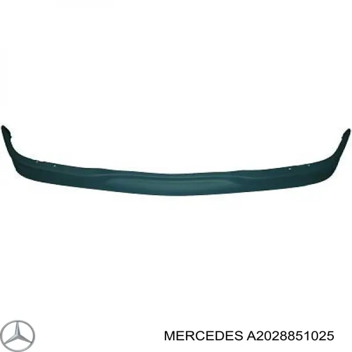 A2028851025 Mercedes спойлер переднього бампера