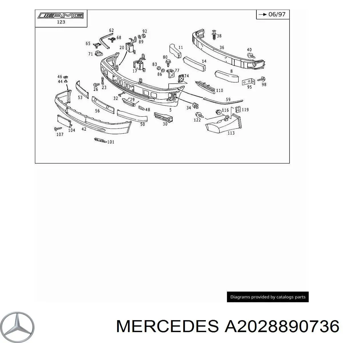  A2028890736 Mercedes