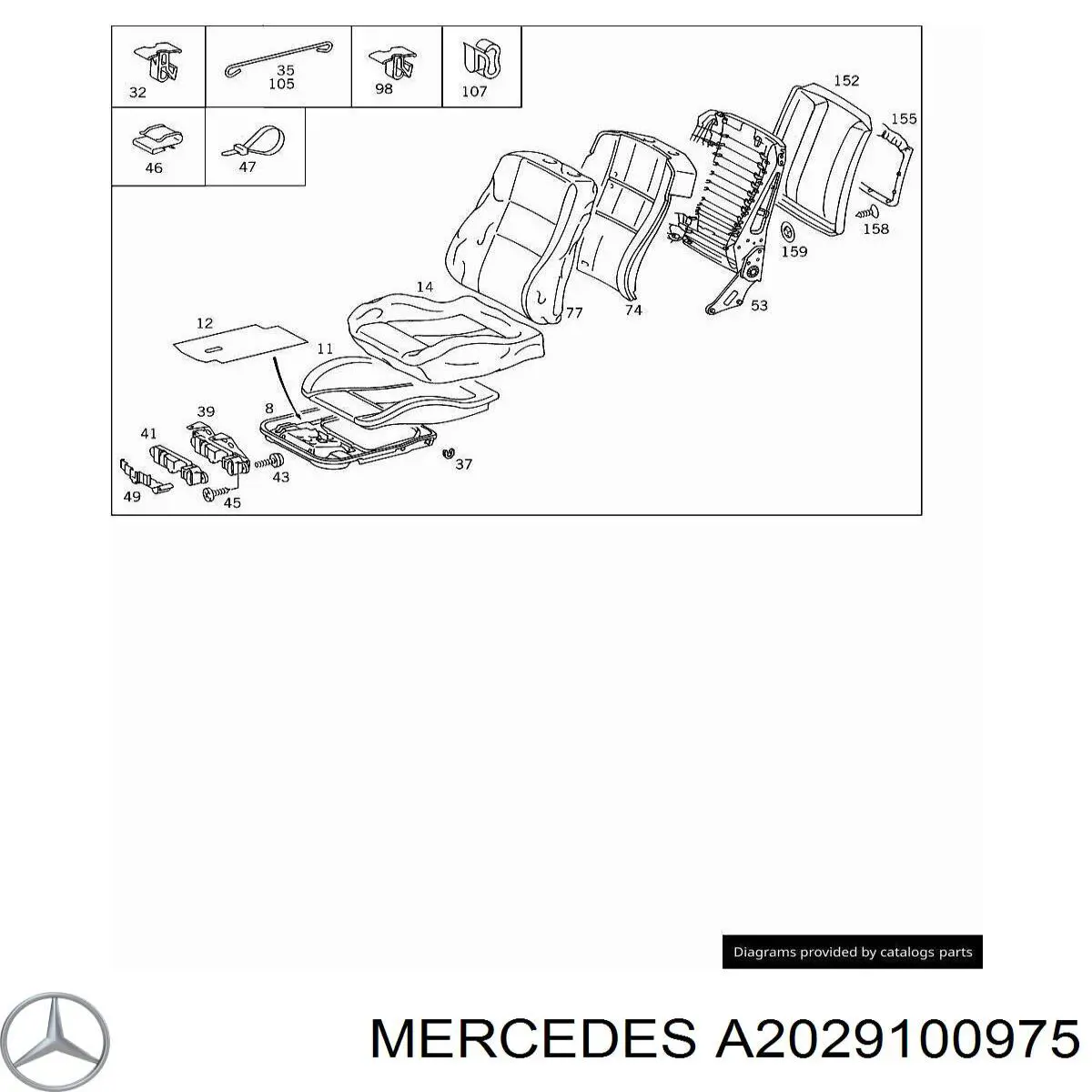 A2029100975 Mercedes 