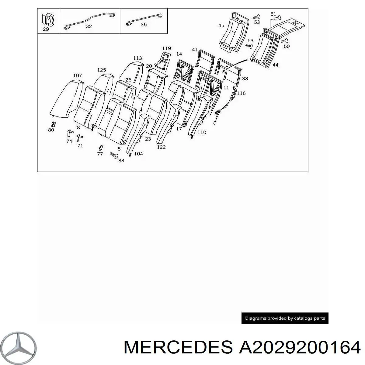A2029200164 Mercedes 