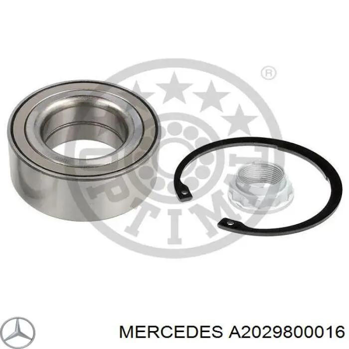 Підшипник маточини задньої Mercedes A2029800016 ціна, від 19.86 USD