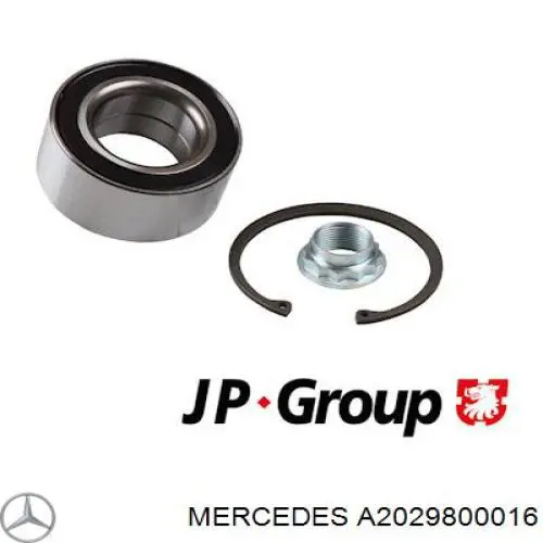 Купити A2029800016 Mercedes Підшипник задньої ступиці