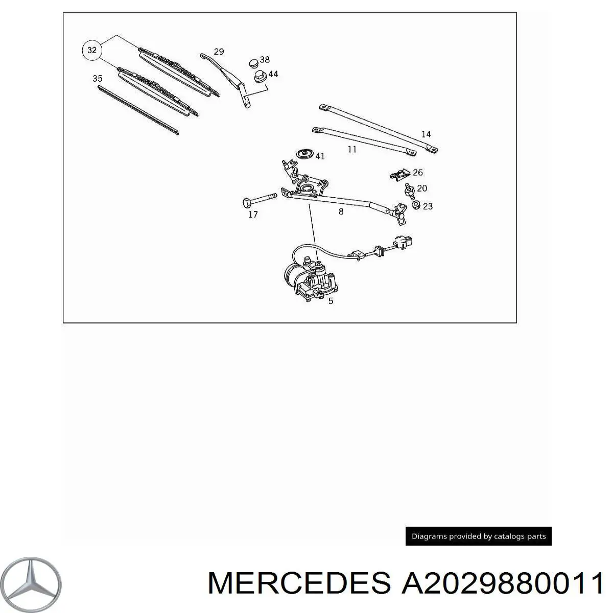  A202988001164 Mercedes