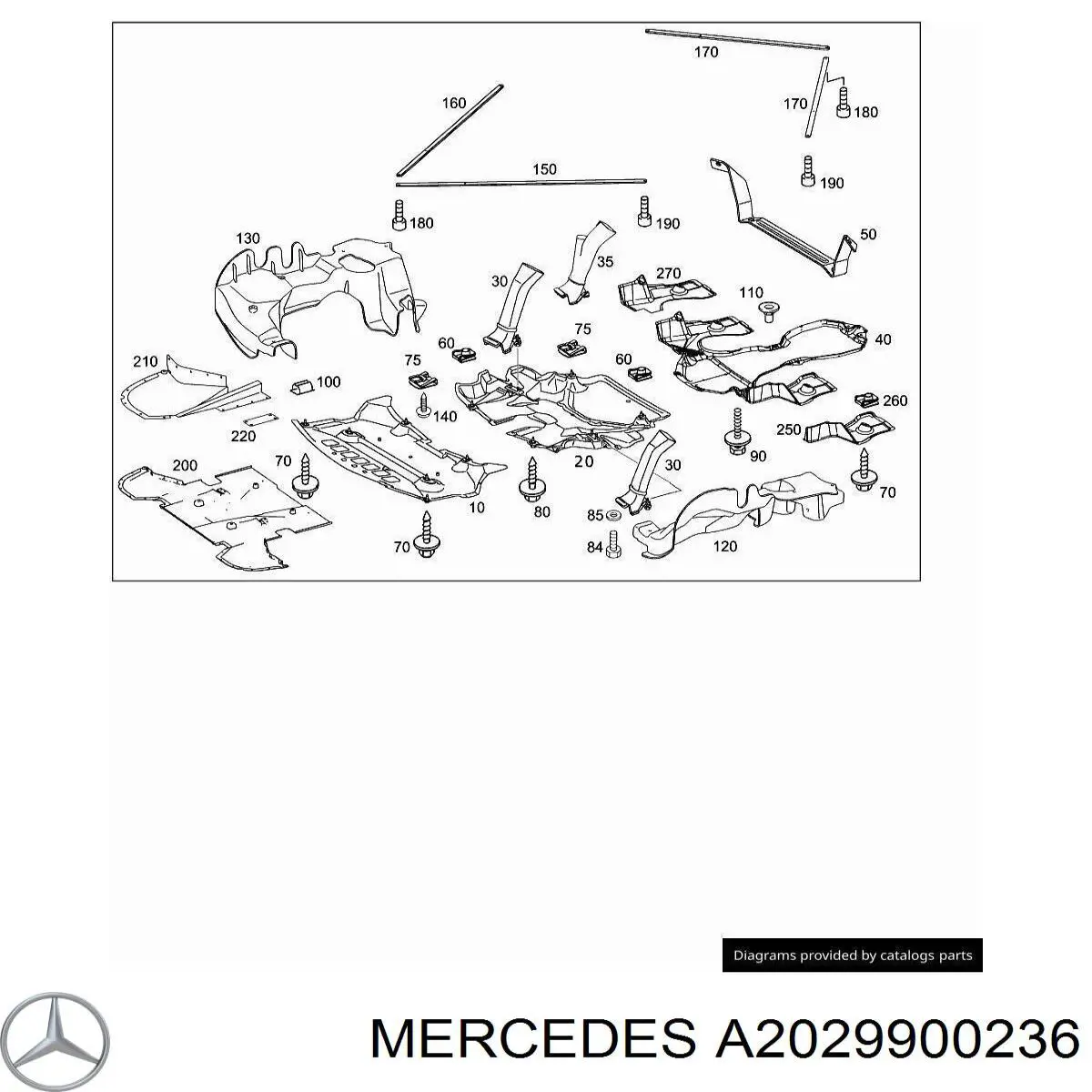 A2029900236 Mercedes 