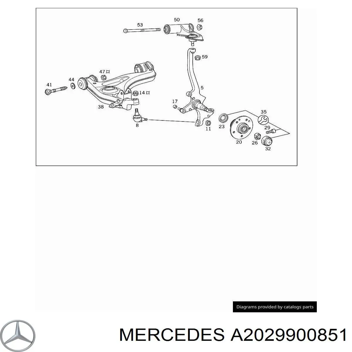 A2029900851 Mercedes Авто акумулятор