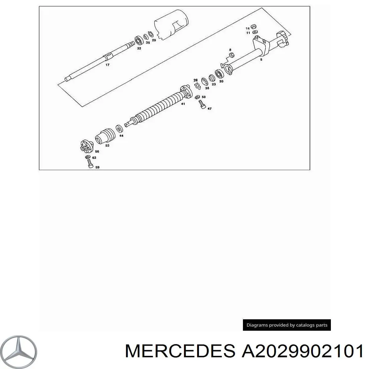 A2029902101 Mercedes 