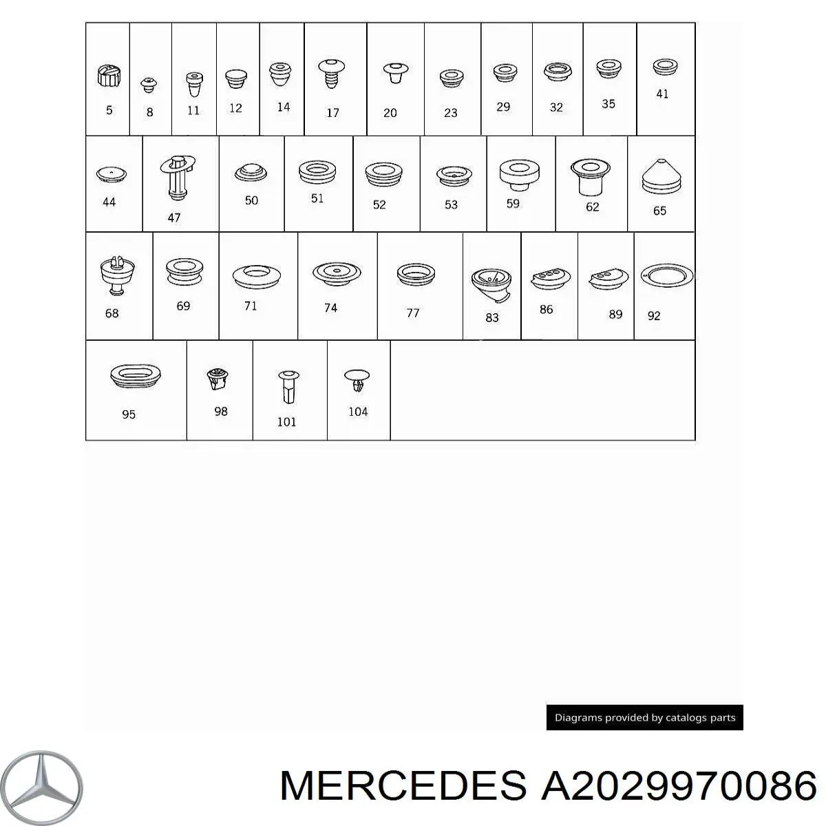 A2029970086 Mercedes 