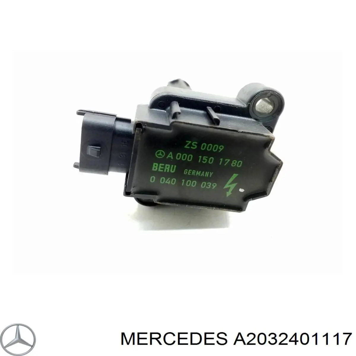 A2032401117 Mercedes подушка (опора двигуна, права)