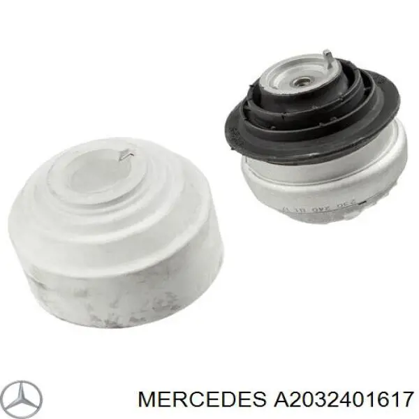 A2032401617 Mercedes Подушка (опора) двигуна, ліва/права