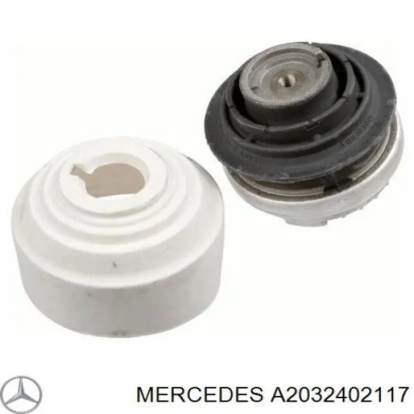 A2032402117 Mercedes Подушка (опора) двигуна, ліва/права