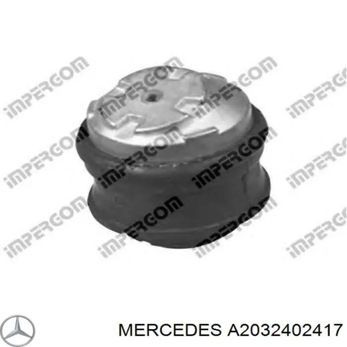Купити A2032402417 Mercedes Подушка (опора) двигуна, права передня