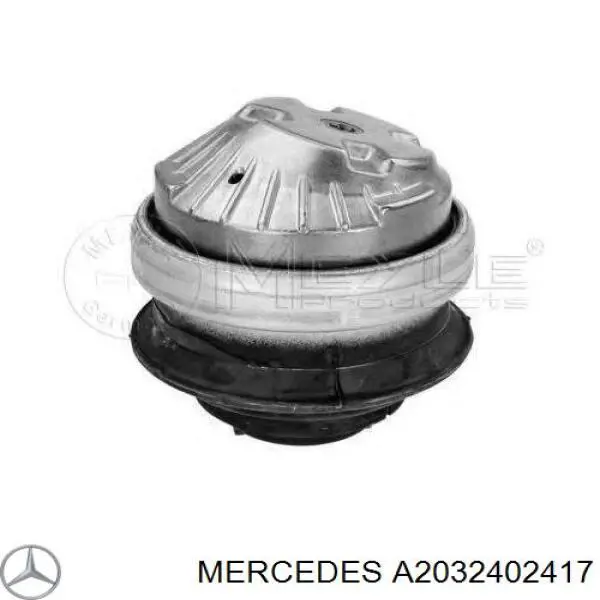 Подушка (опора) двигуна, права передня Mercedes A2032402417 ціна, від 58.24 USD