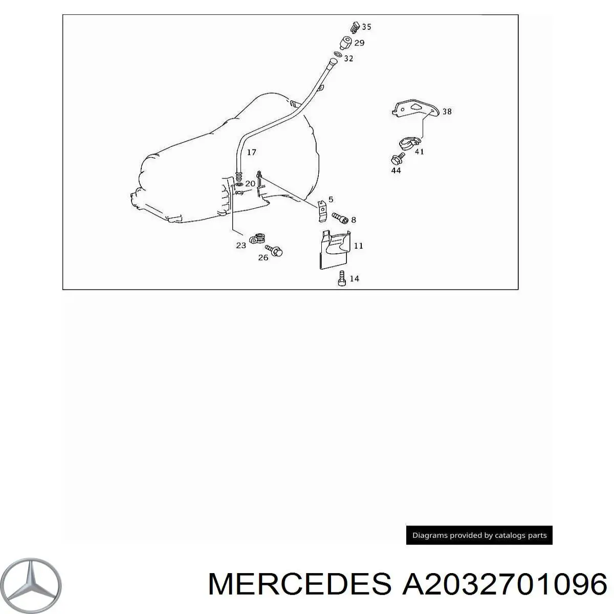 A2032701096 Mercedes 