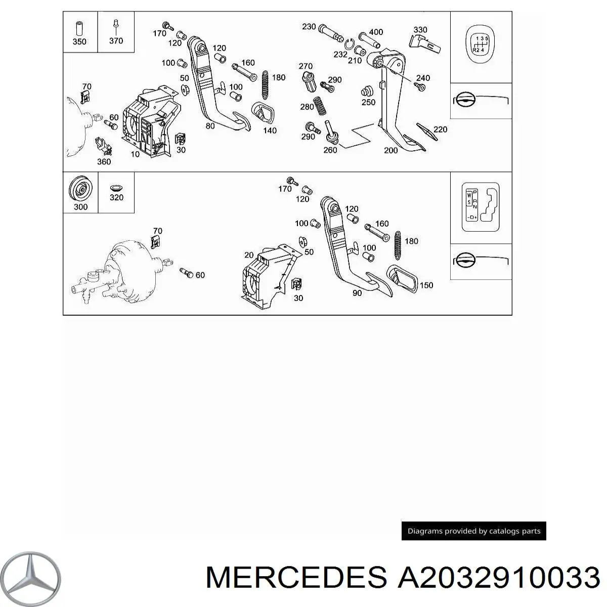  A2032910033 Mercedes