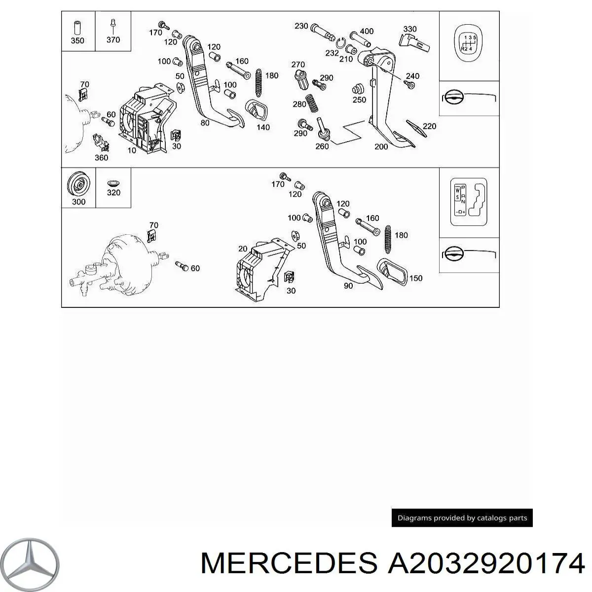 A2032920174 Mercedes 