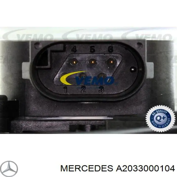 A2033000104 Mercedes педаль газу (акселератора)