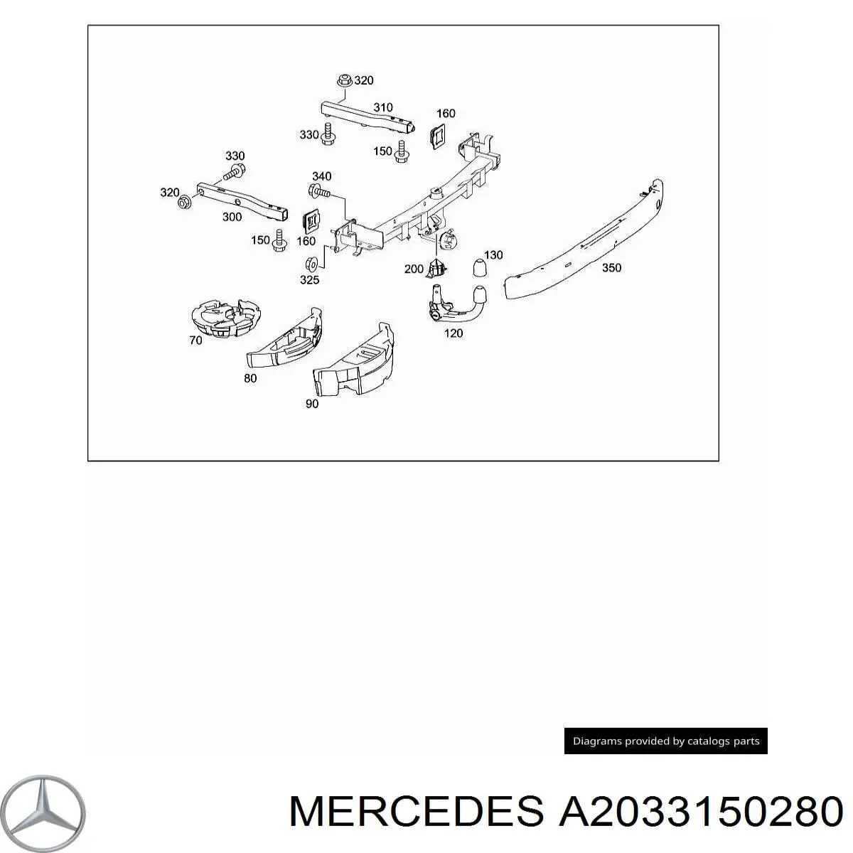  A2033150280 Mercedes