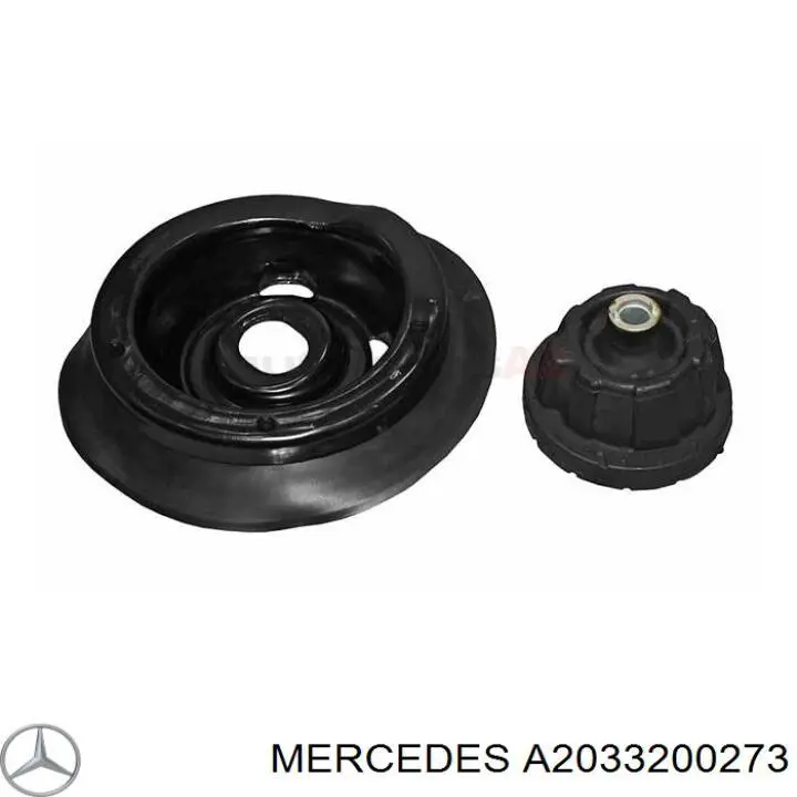 Купити A2033200273 Mercedes Опора амортизатора переднього