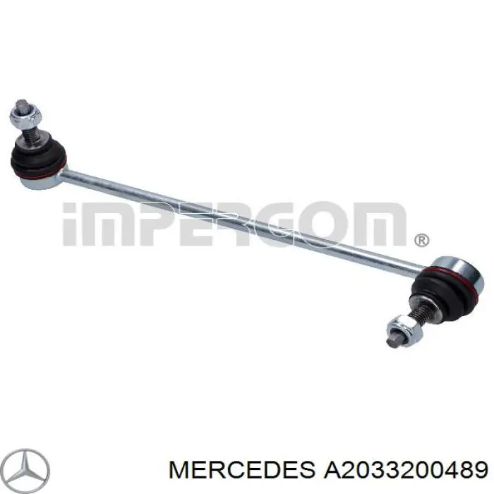 Амортизаційна стійка Mercedes A2033200489 ціна, від 8.87 USD