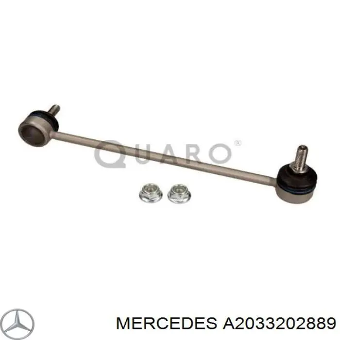 A2033202889 Mercedes стійка стабілізатора переднього
