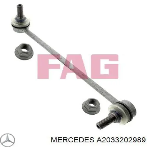 Амортизаційна стійка Mercedes A2033202989 ціна, від 15.57 USD