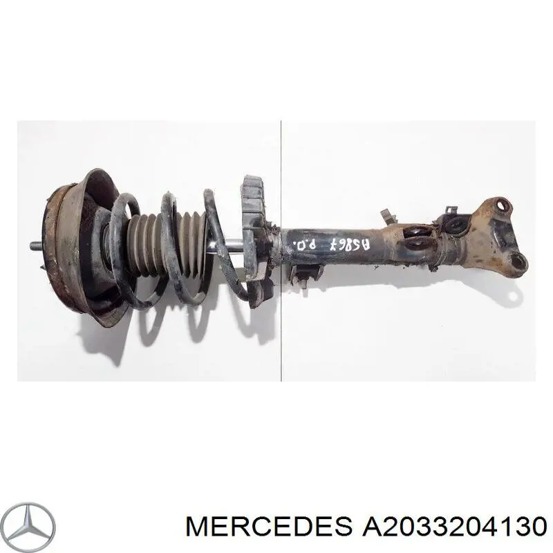 Купити A2033204130 Mercedes Амортизатор передньої підвіски