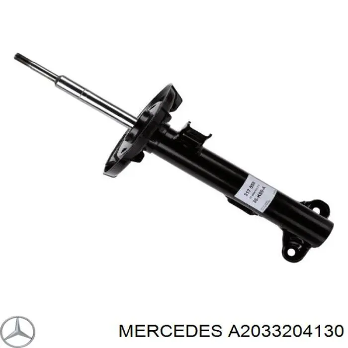 Купити A2033204130 Mercedes Амортизатор передньої підвіски