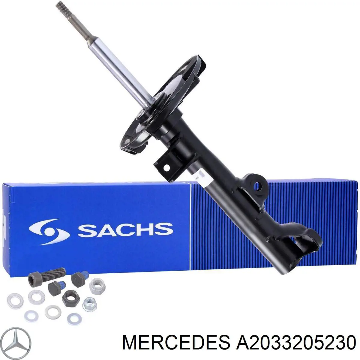 Стойка амортизатора передняя Mercedes A2033205230 ціна, від 67.57 USD