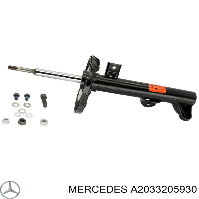A2033205930 Mercedes Амортизатор задній, лівий