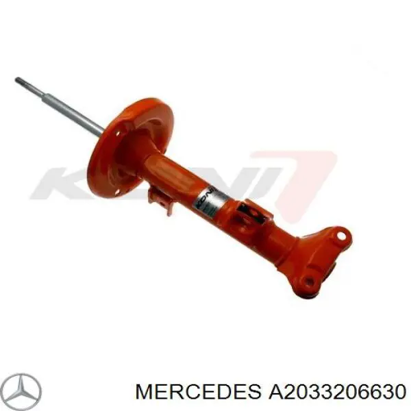 Стойка амортизатора передняя Mercedes A2033206630 ціна, від 78.22 USD