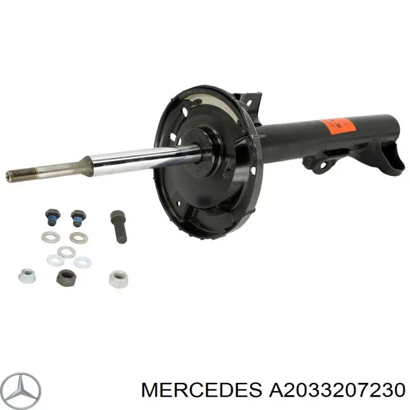 Стойка амортизатора передняя Mercedes A2093201230 ціна, від 300.58 USD
