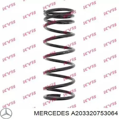 A203320753064 Mercedes Стійка передня