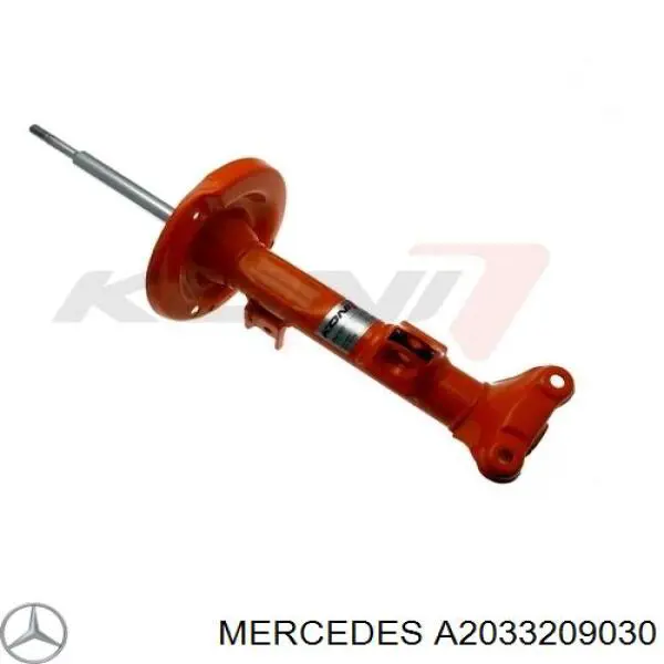 Стойка амортизатора передняя Mercedes A2033209030 ціна, від 67.12 USD