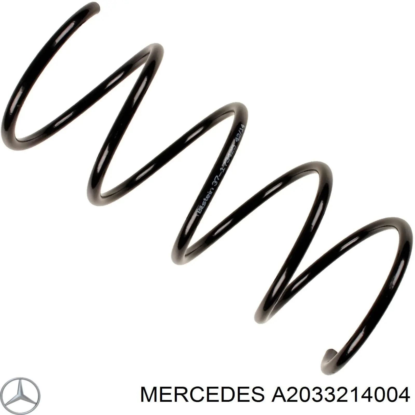 Пружина передня Mercedes A2033214004 ціна, від 28.69 USD