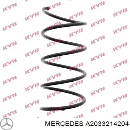 Пружина передня Mercedes A2033214204 ціна, від 42.33 USD