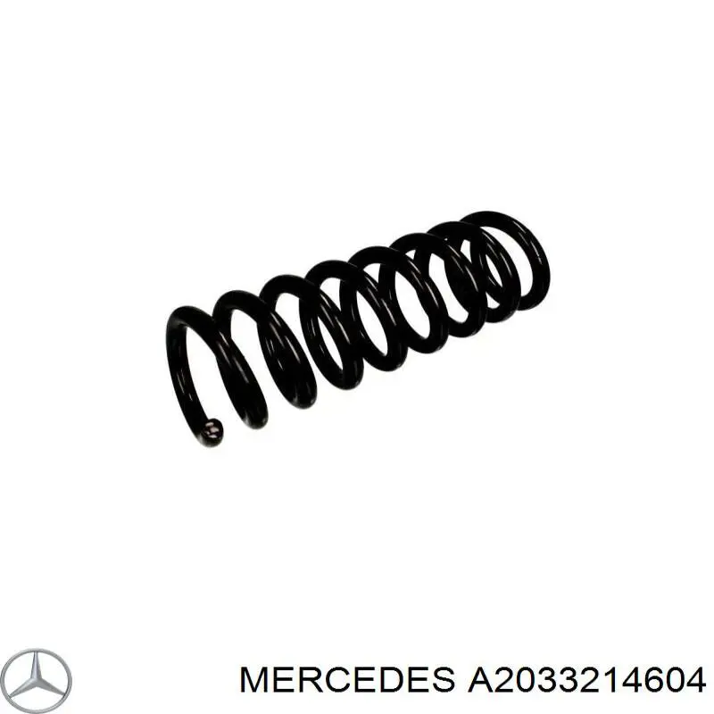 2033214604 Mercedes пружина передня